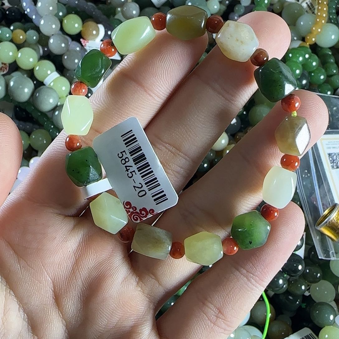 和田玉手链未镶嵌74