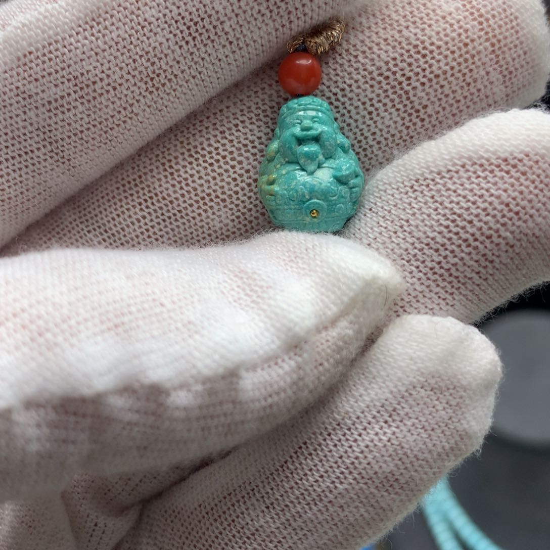 绿松石挂件未镶嵌