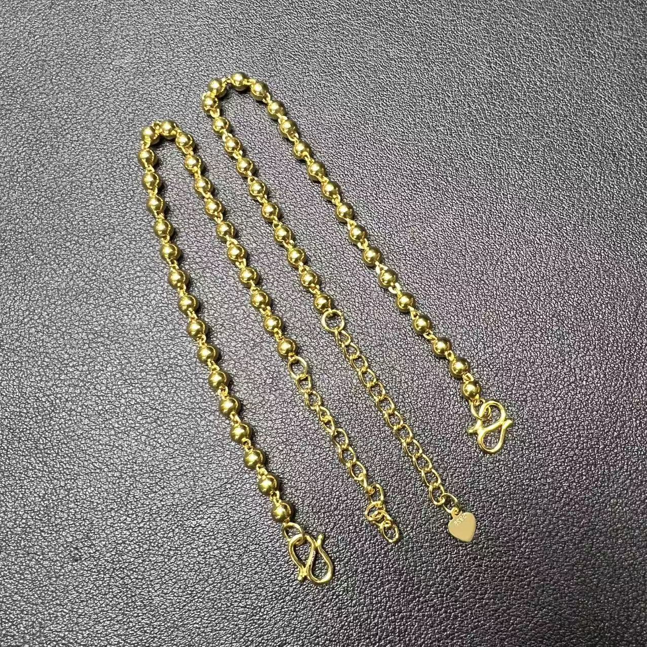 925银手链 Y008-S925银豆豆珠子手链-多样性发其一