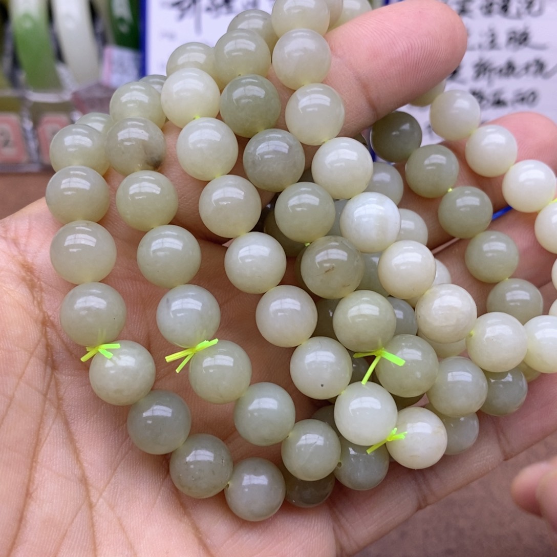 手串未镶嵌和田玉卡10