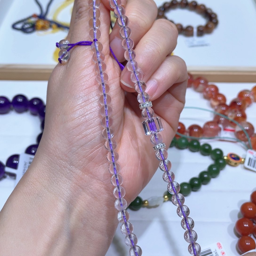 水晶手链未镶嵌手串