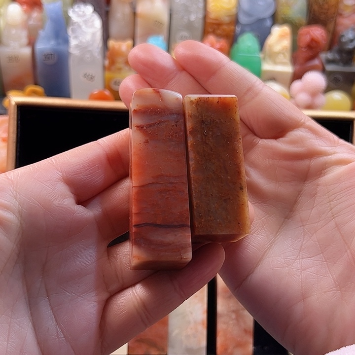 老挝石印石佚*手工定制1.8厘米