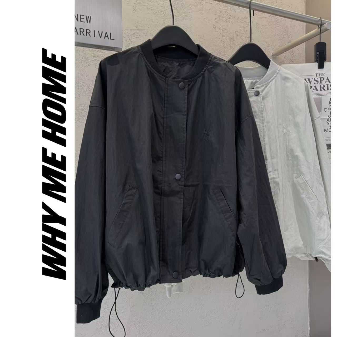 【春日棒球外套】潮流休闲长袖棒球服百搭宽松外套90029