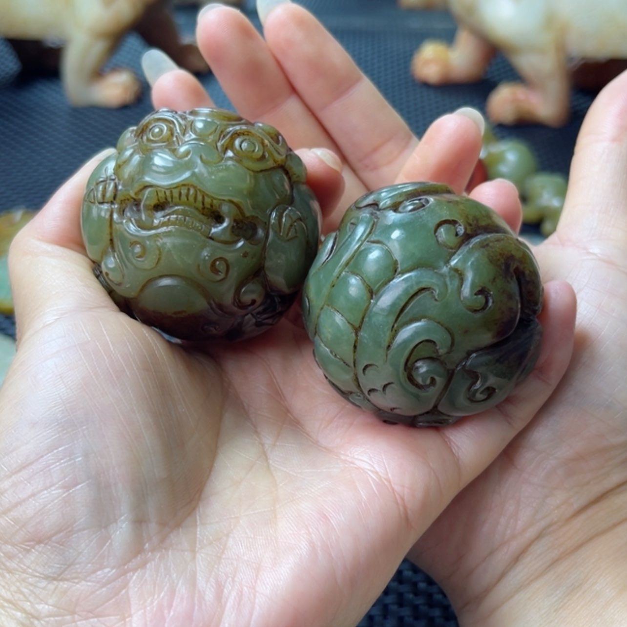 【闪购商品】和田玉未镶嵌挂件阳***哥