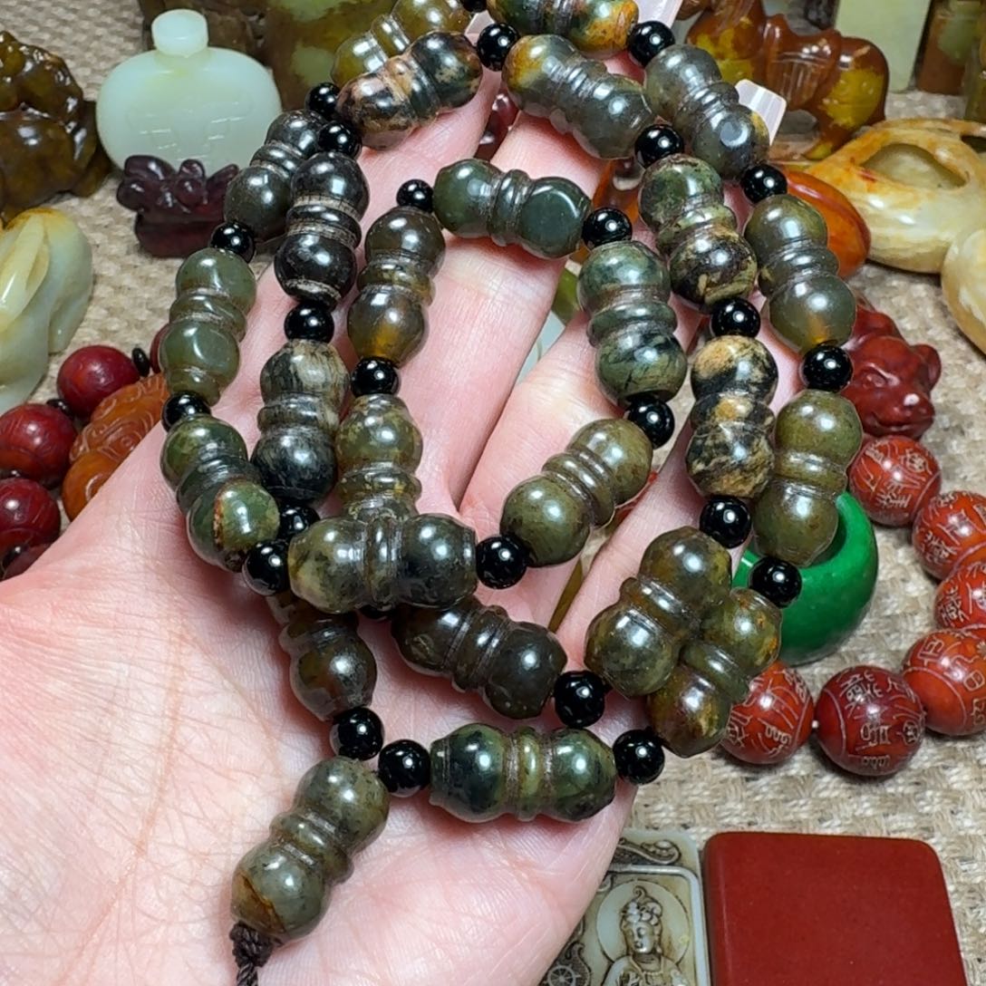 白玉菩提吊坠挂件