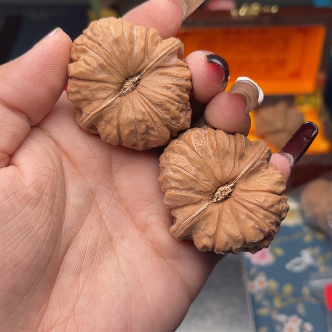 文玩核桃把件南瓜墩42