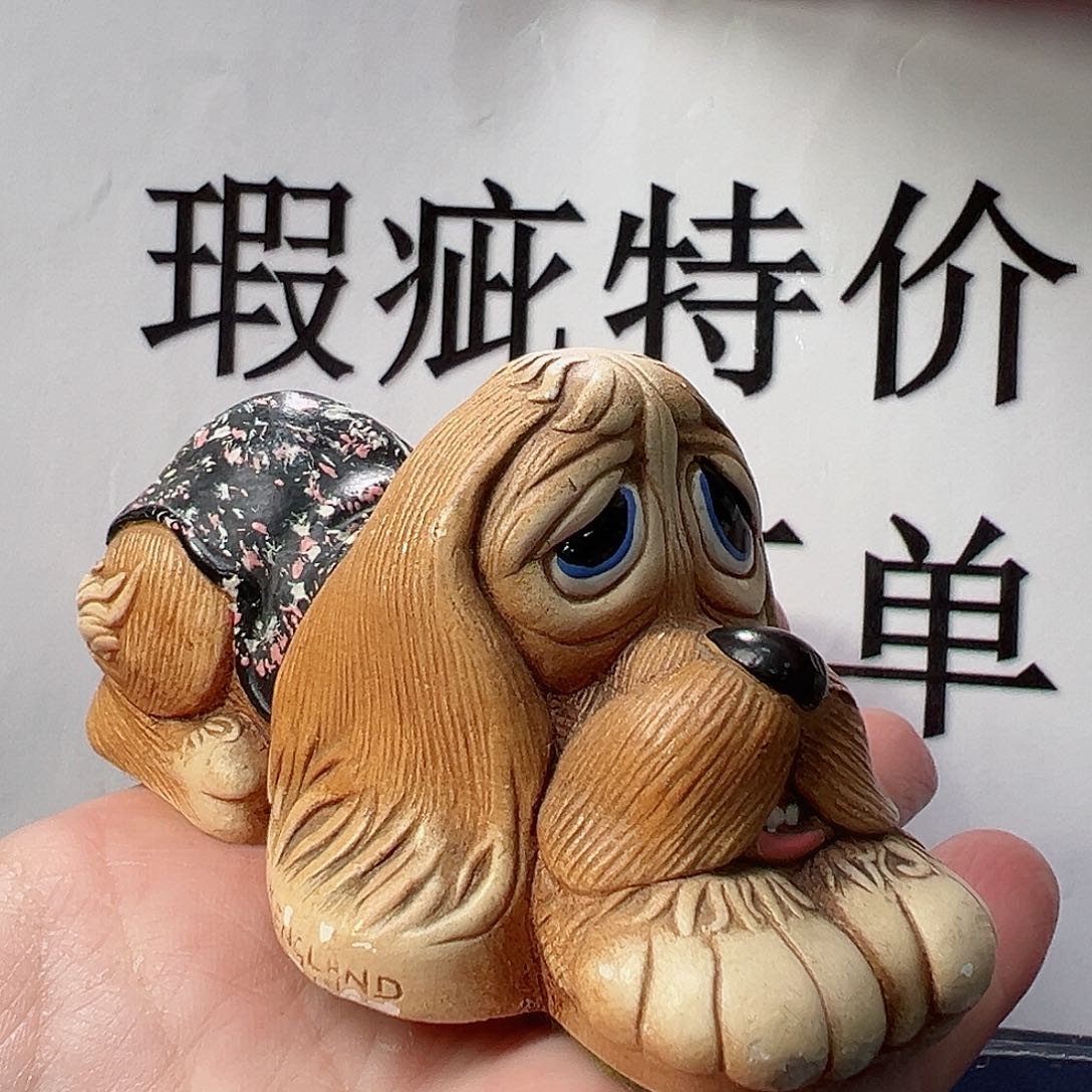 碟中古美物 瓷偶材料赏盘