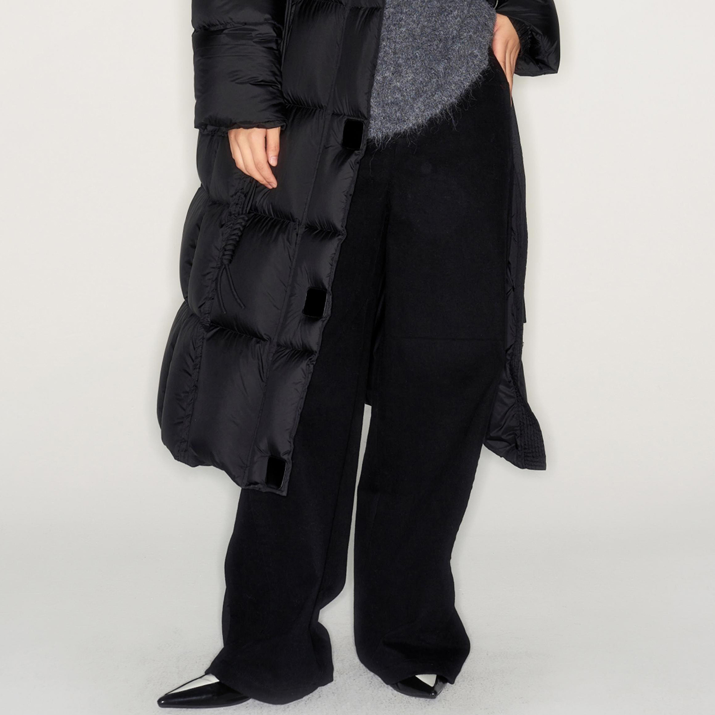 51140【古系列】直筒磨毛牛仔裤G85KC0573R