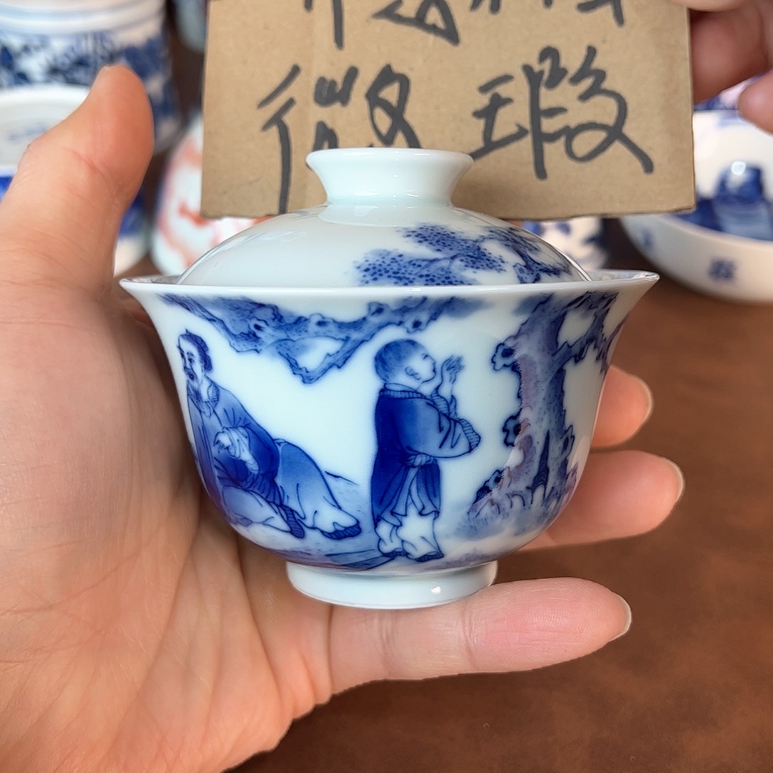 杯景德镇全手工手绘陶瓷