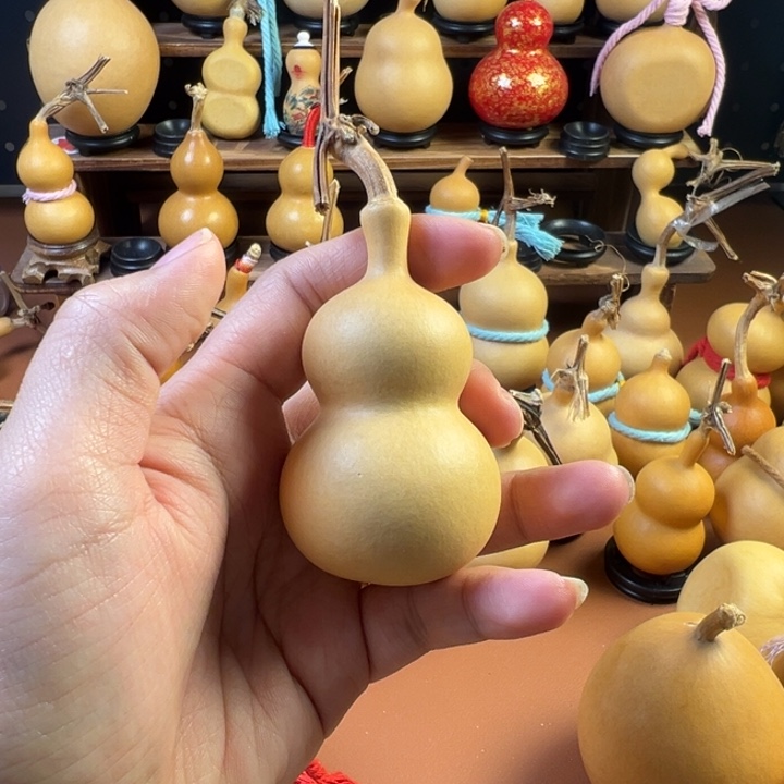 天然葫芦手把件摆件