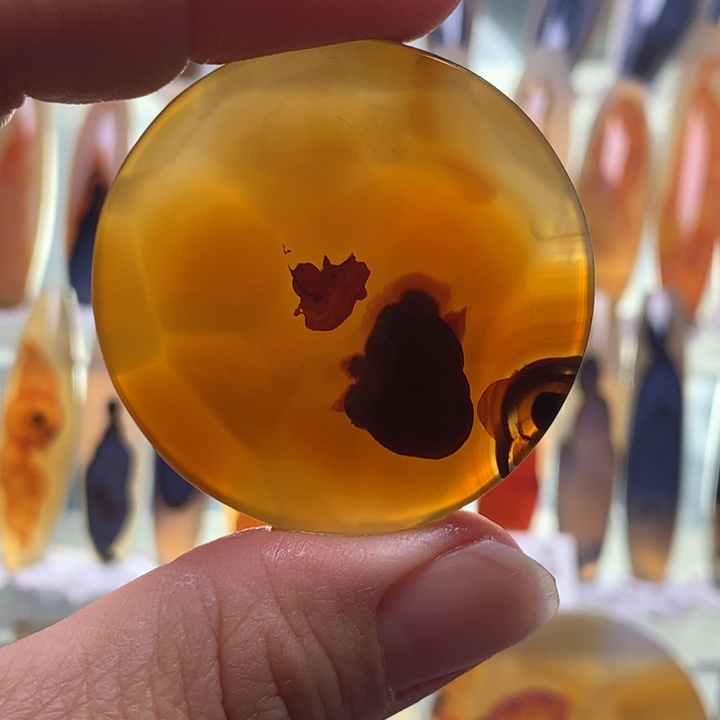 未镶嵌玛瑙/玉髓珠宝半成品113