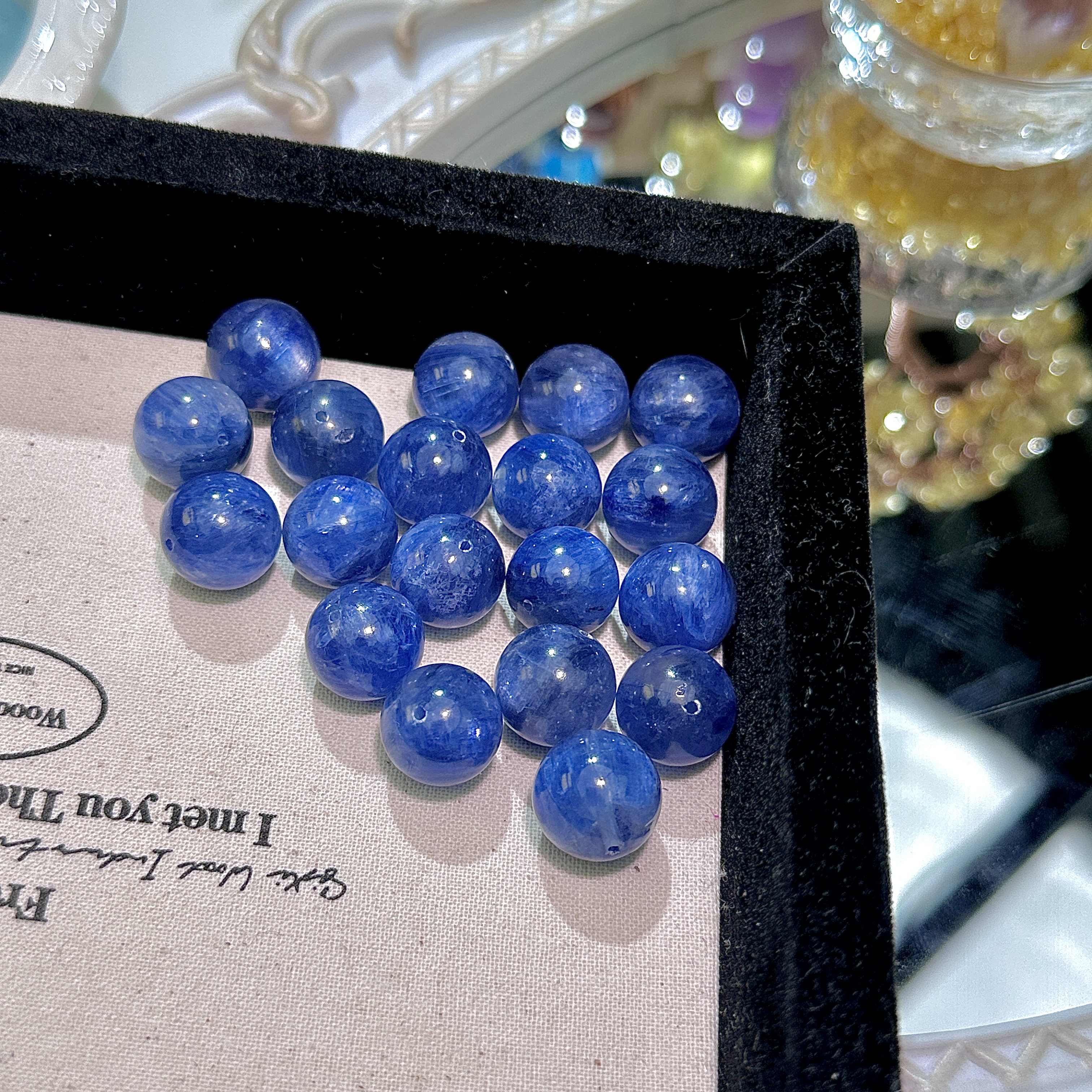 天然优质巴西蓝晶石单颗【单颗装】多样性发一