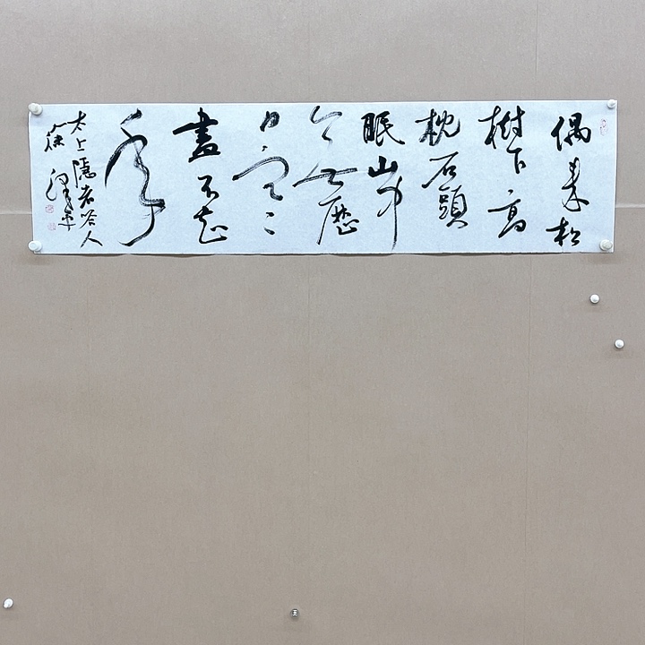 书法徐泽平34*138㎝山东