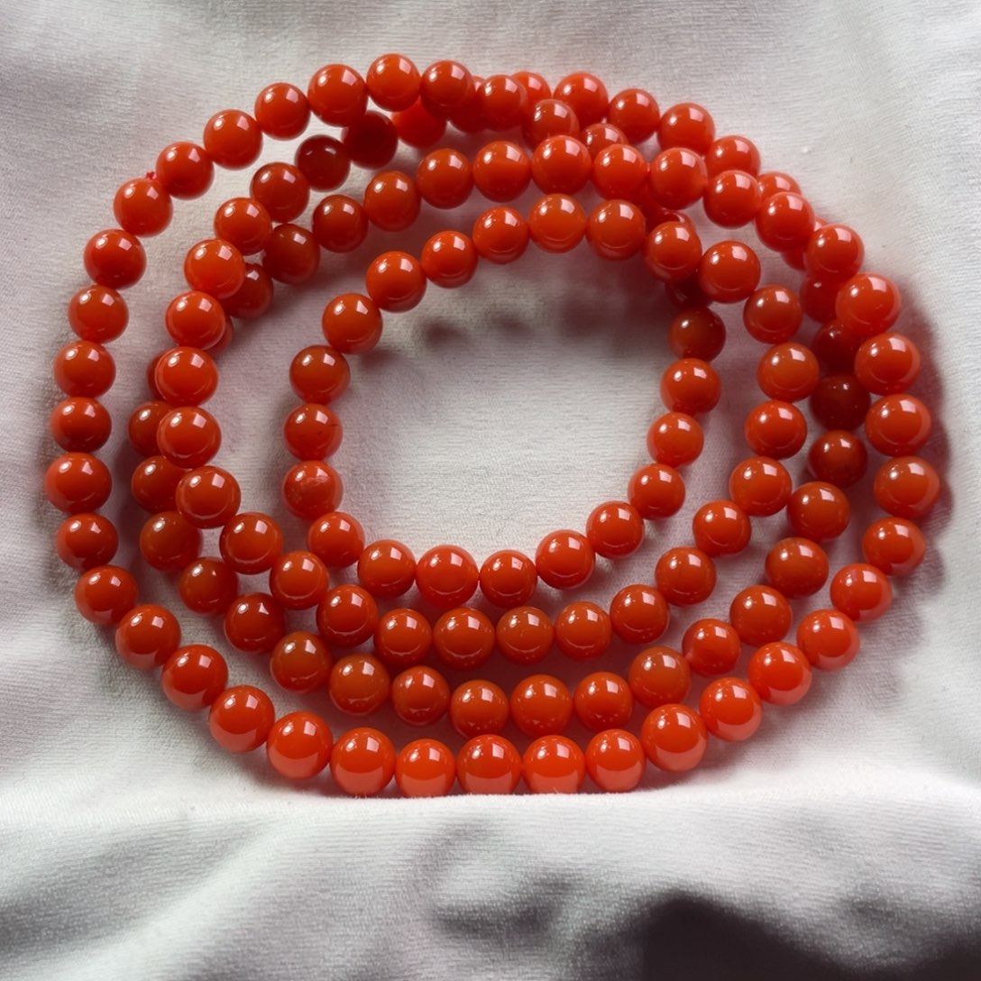 南红玛瑙未镶嵌原矿保山南红5.5+项链