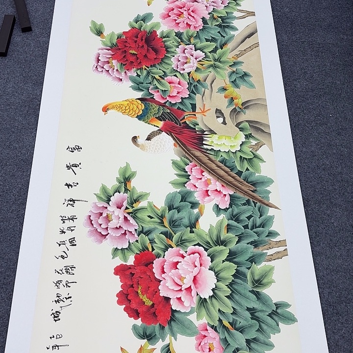国画手绘国画作品