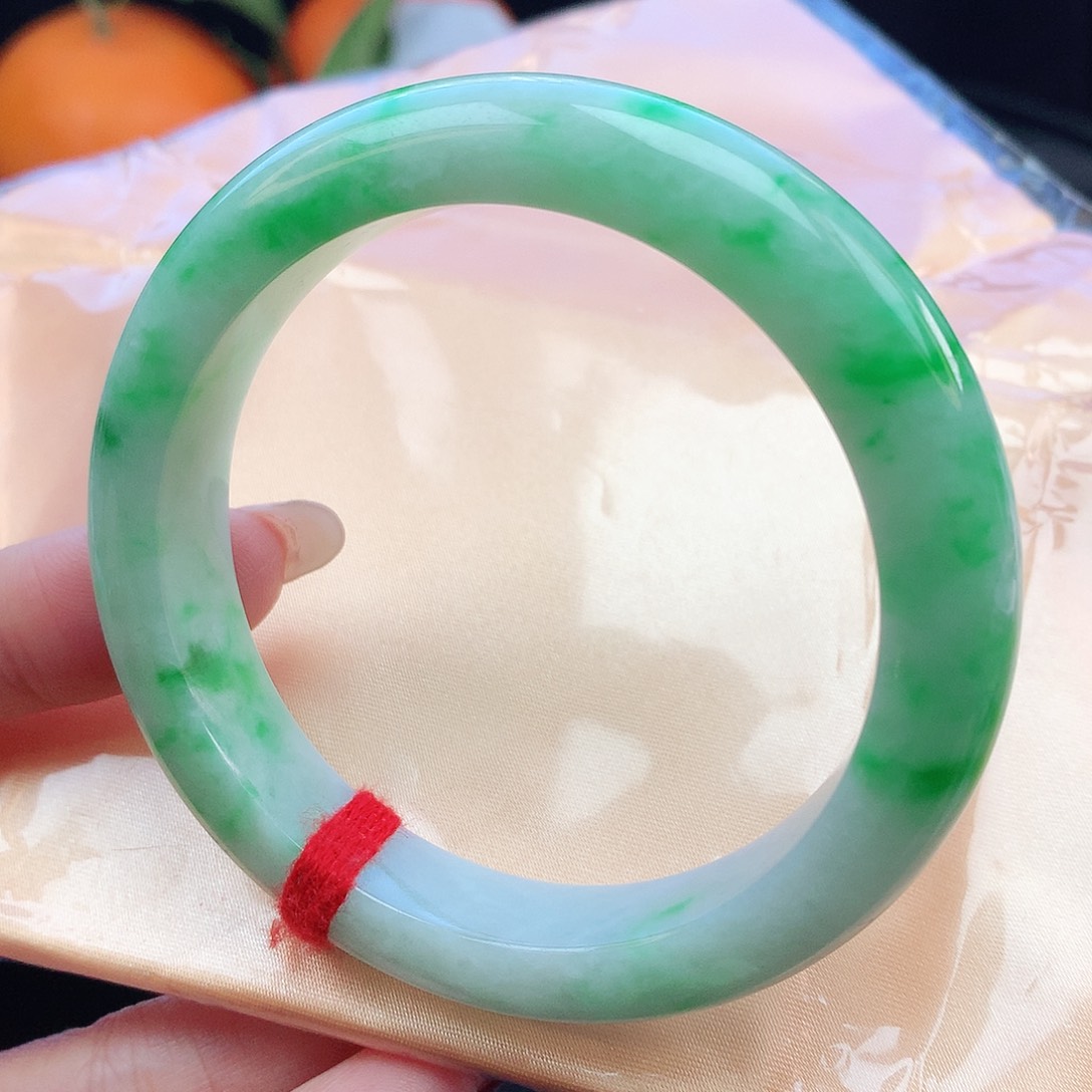 翡翠手镯未镶嵌57圈口882059