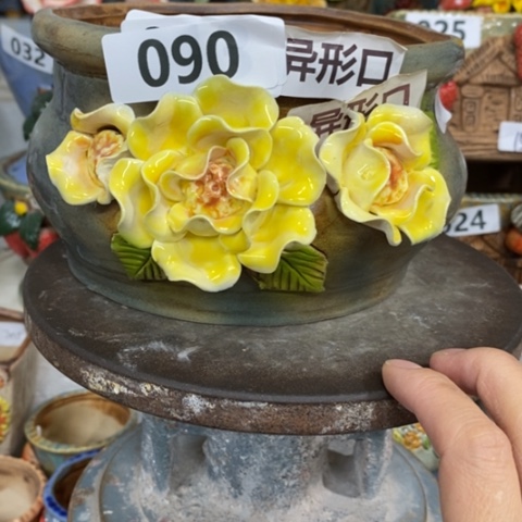 【闪购商品】红陶粗陶材质多肉花盆