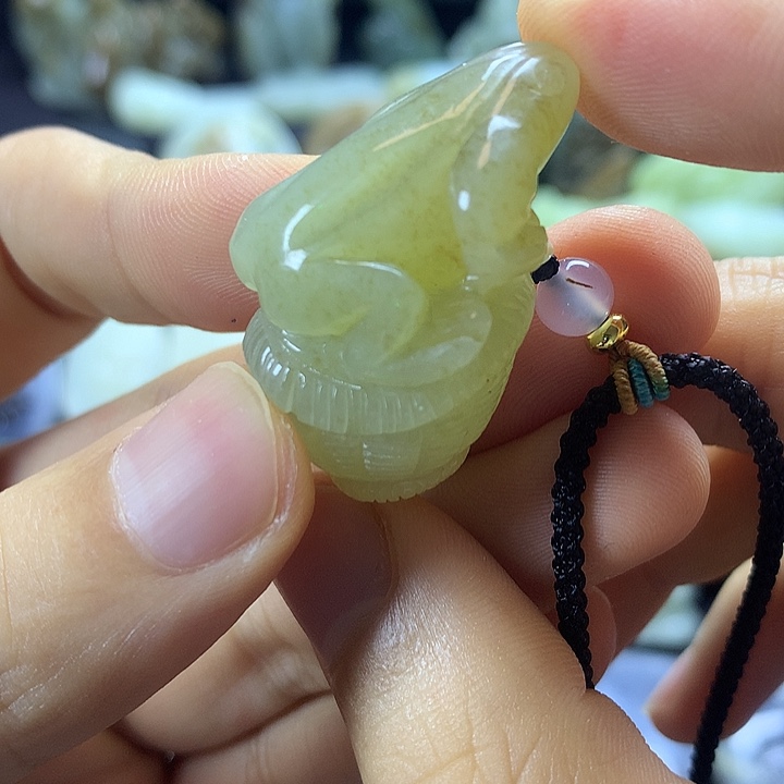 颈饰未镶嵌和田玉