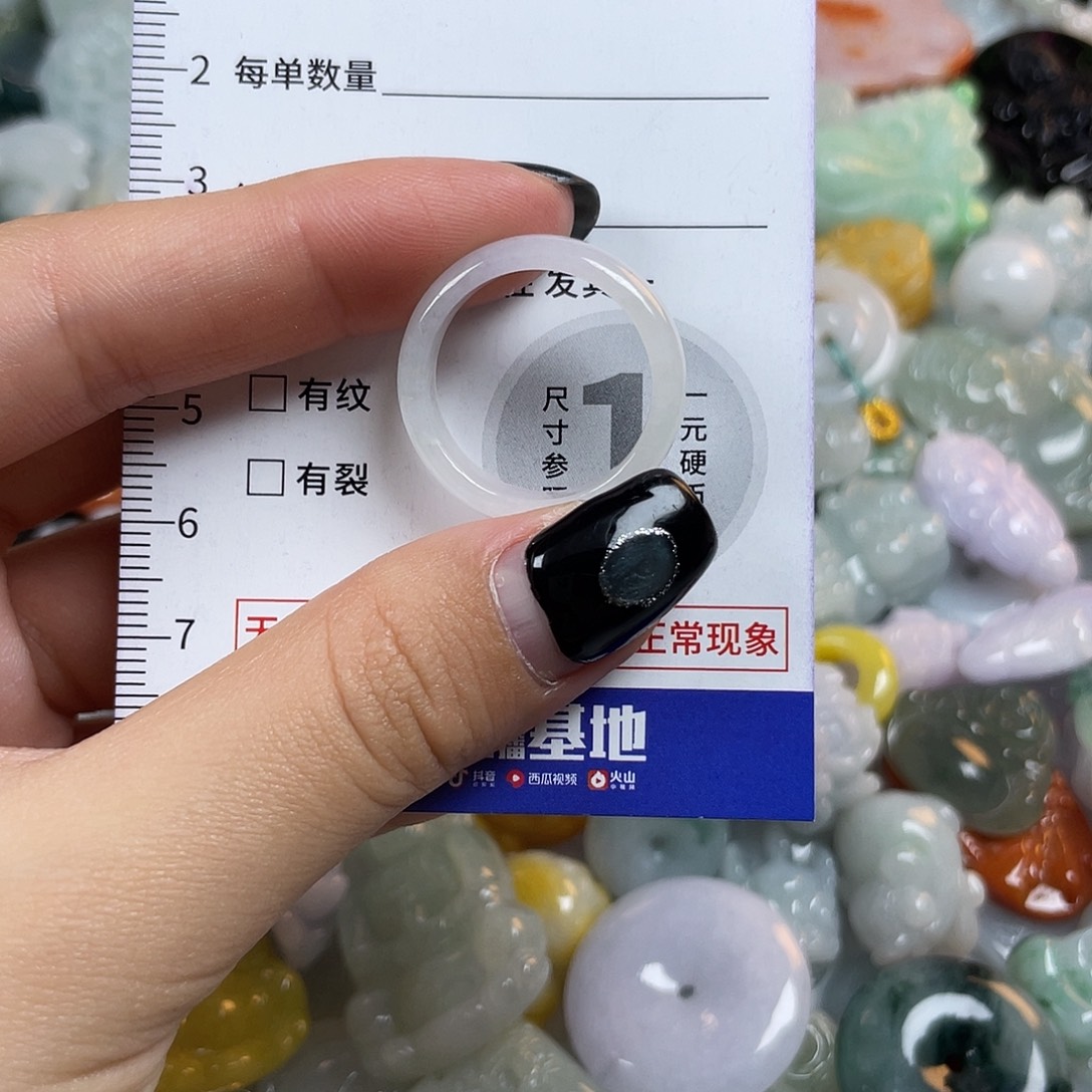 翡翠未镶嵌颈饰1195