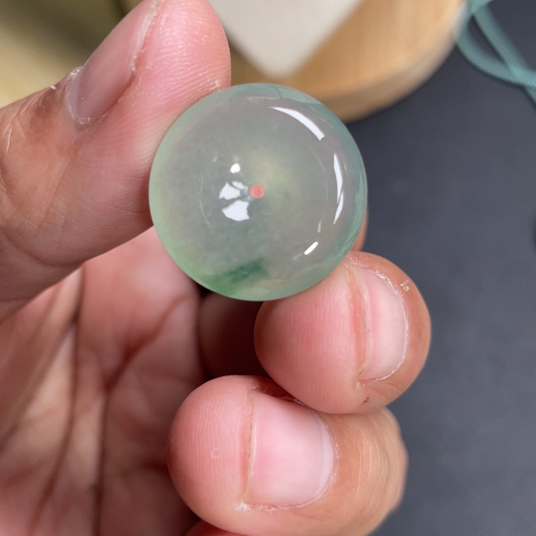 翡翠未镶嵌颈饰21.5+6.4