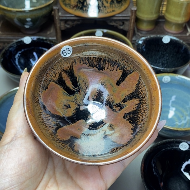 茶盏建窑建盏主人杯