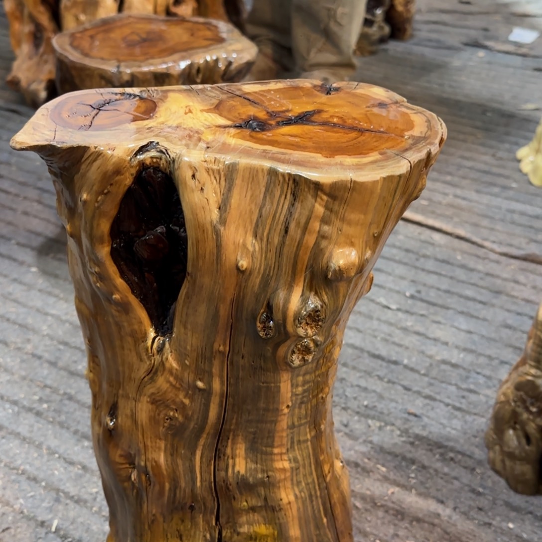 强***哥龙纹鸡心枣木手工艺品 