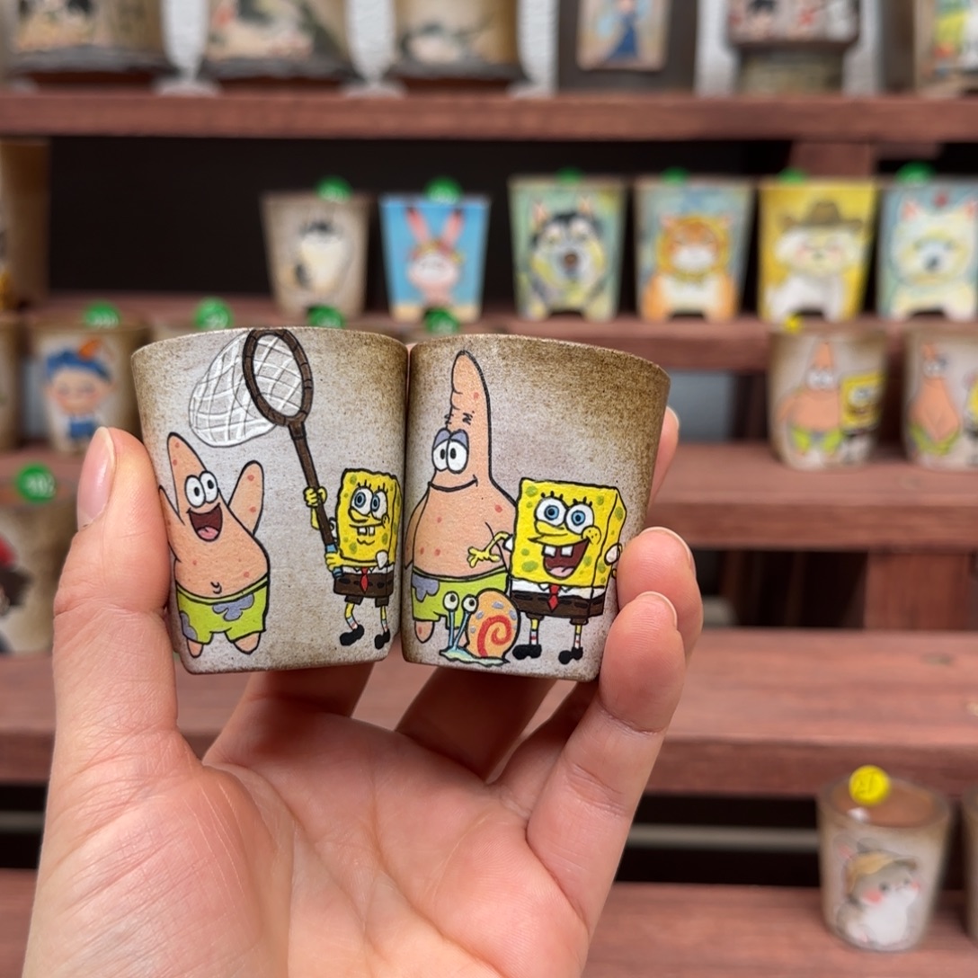 内口尺寸3.7厘米左右花盆