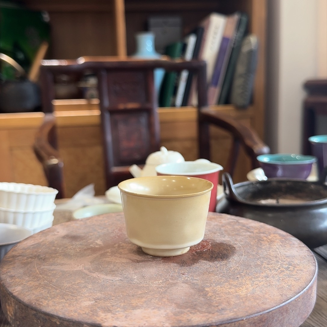 龙窑柴烧精品品茗杯