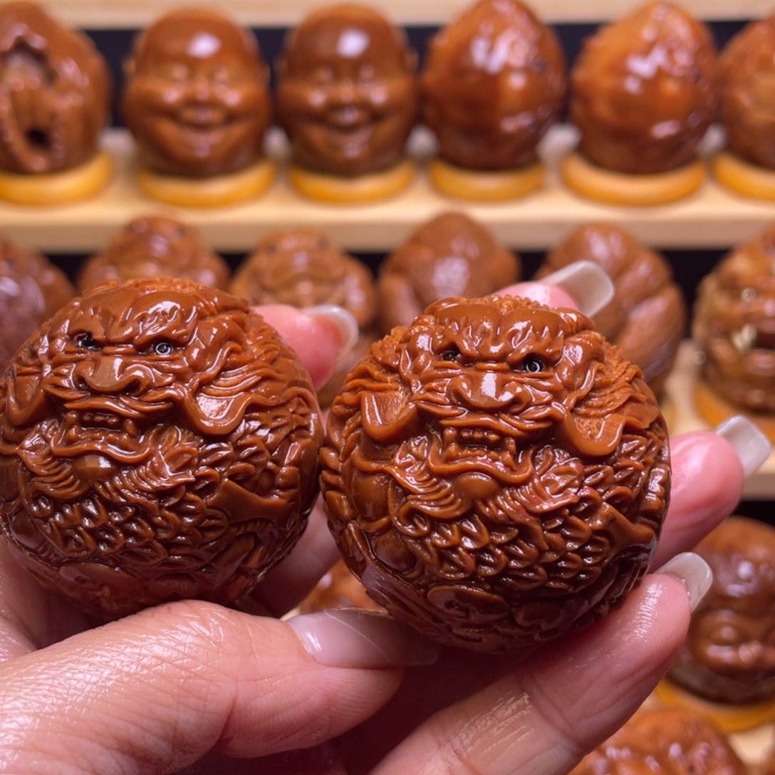 橄榄核把件鹏*巴西大橄榄