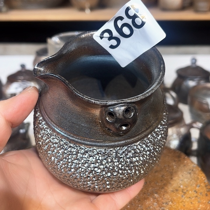 杯高温柴烧陶泥公杯