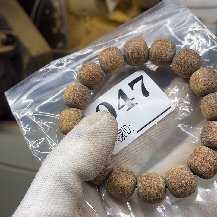 ｀***6贡木手串/手链巴贡粗抛1.3单圈