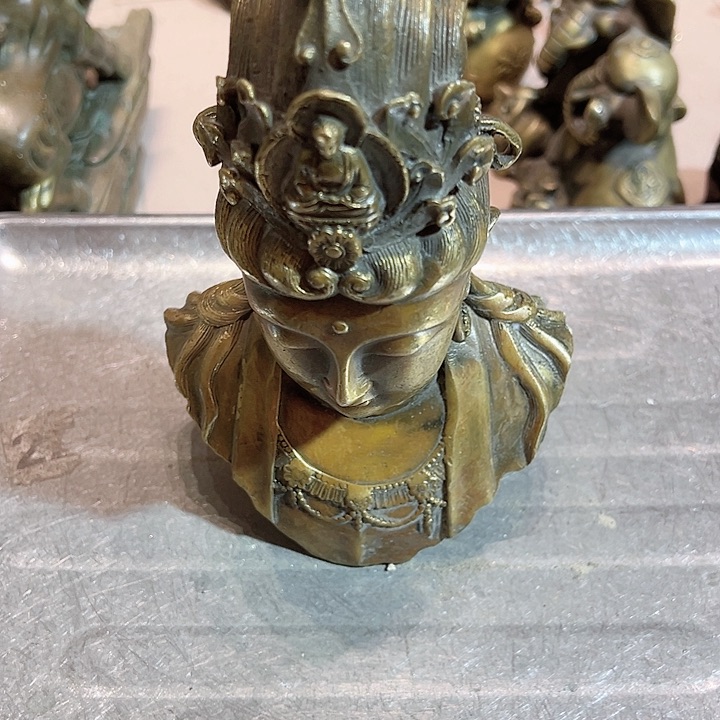 用****7黄铜摆件工艺品，