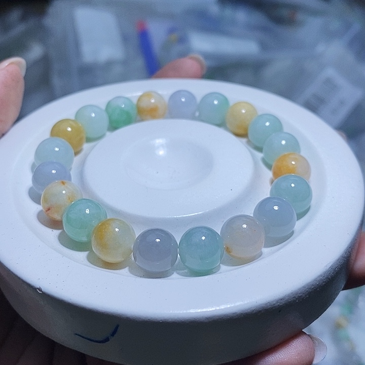 未镶嵌手串翡翠天然缅甸A货翡翠