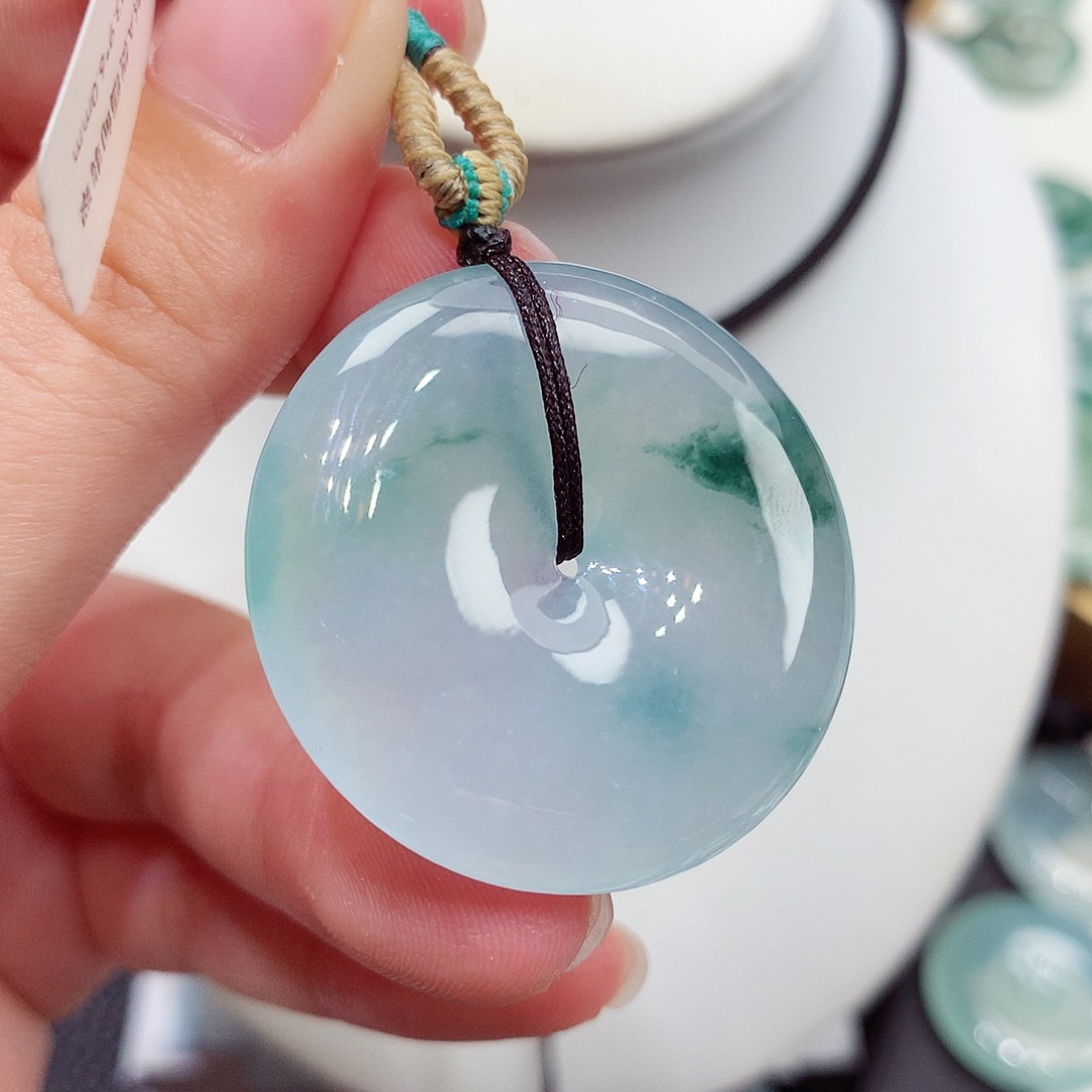 颈饰未镶嵌翡翠翡翠33，33.9/6