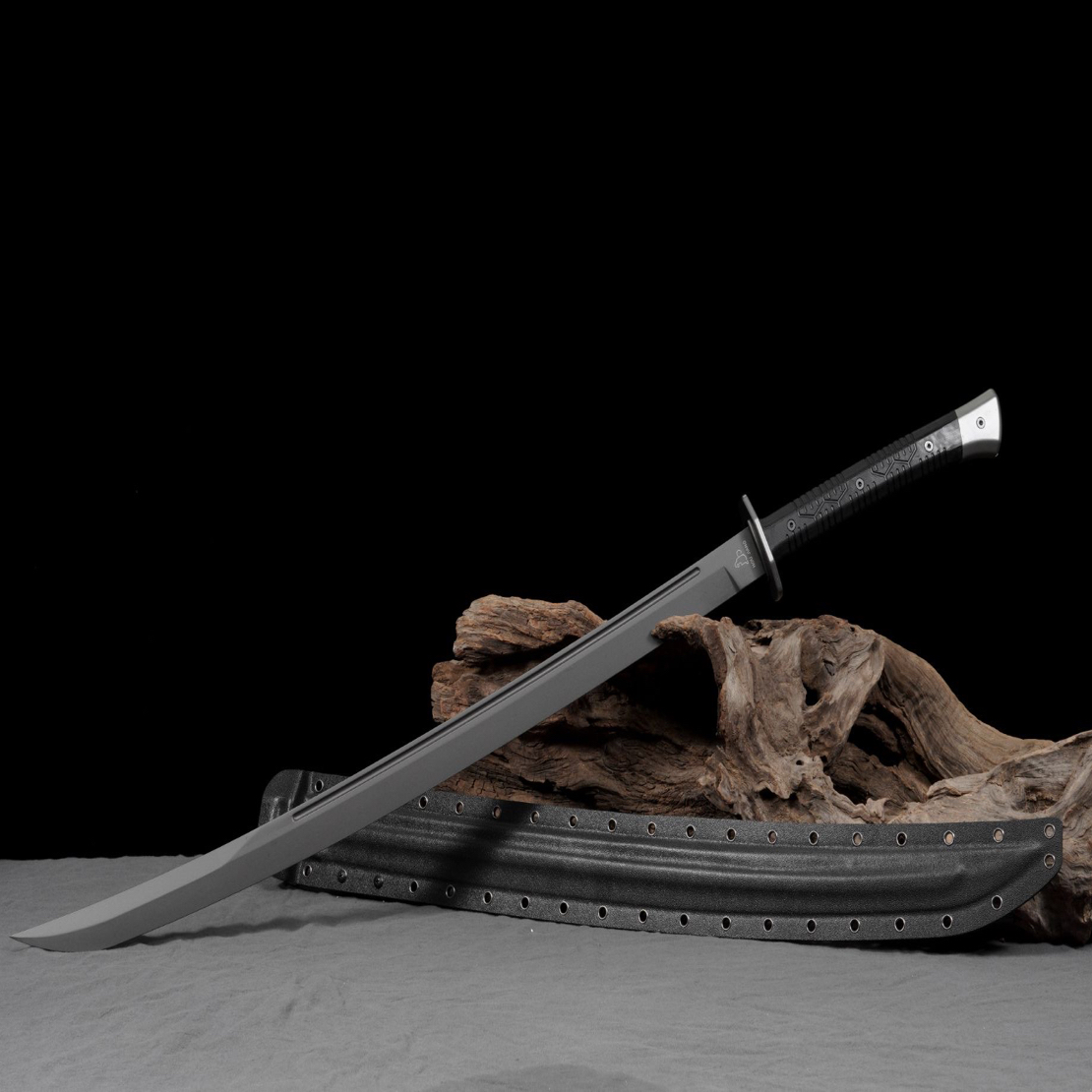 【惩戒】-雷凌战术风绣春刀工艺品收藏(未开刃)