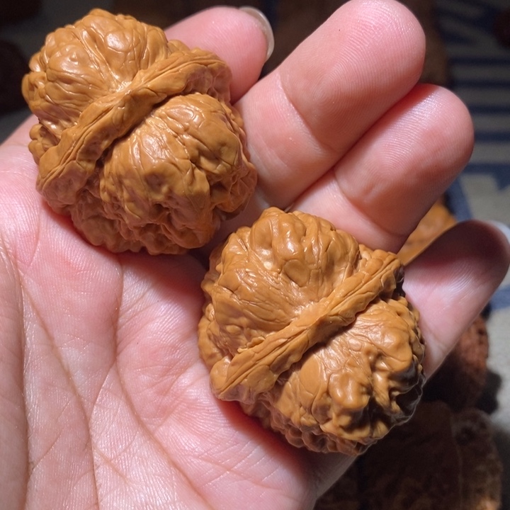 老***影文玩核桃把件核桃