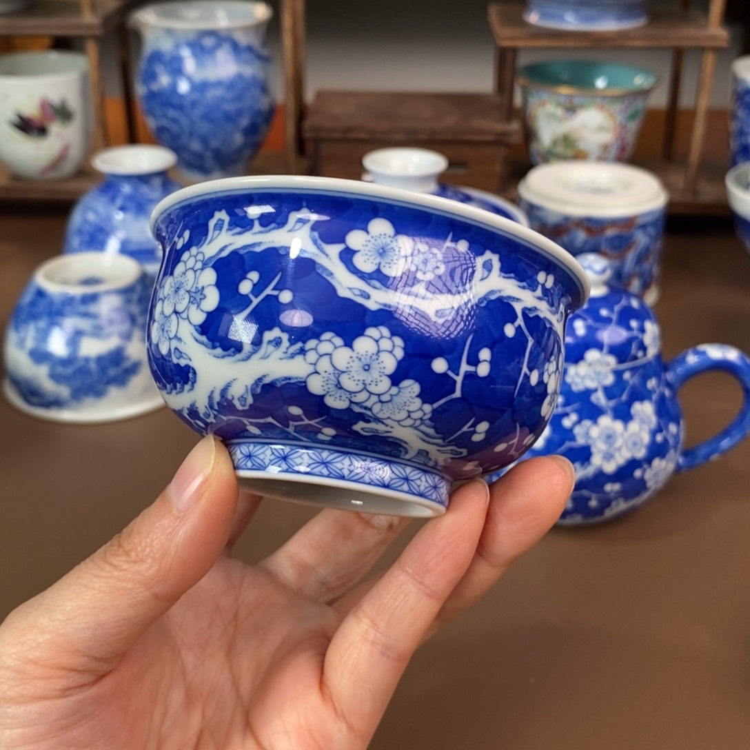 树**凉景德镇陶瓷手工手绘