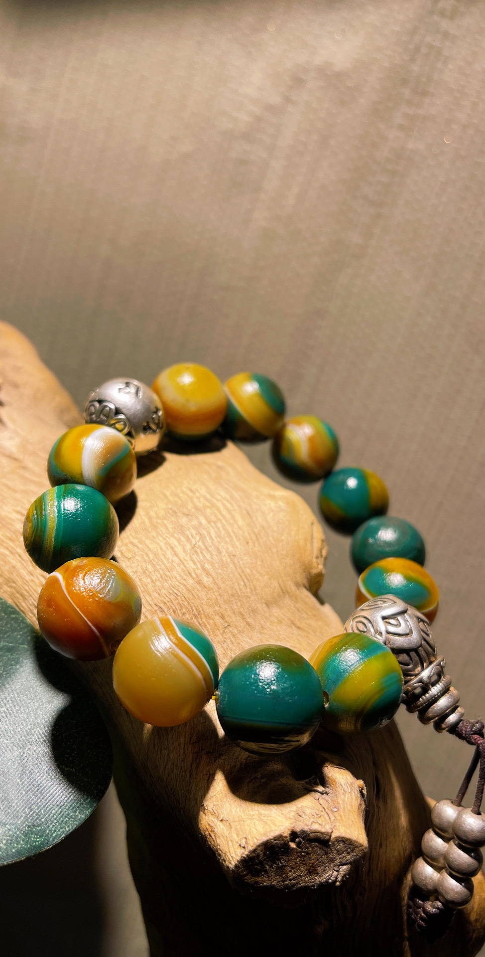 非金属莫桑石手链 保真外蒙眼睛石手串