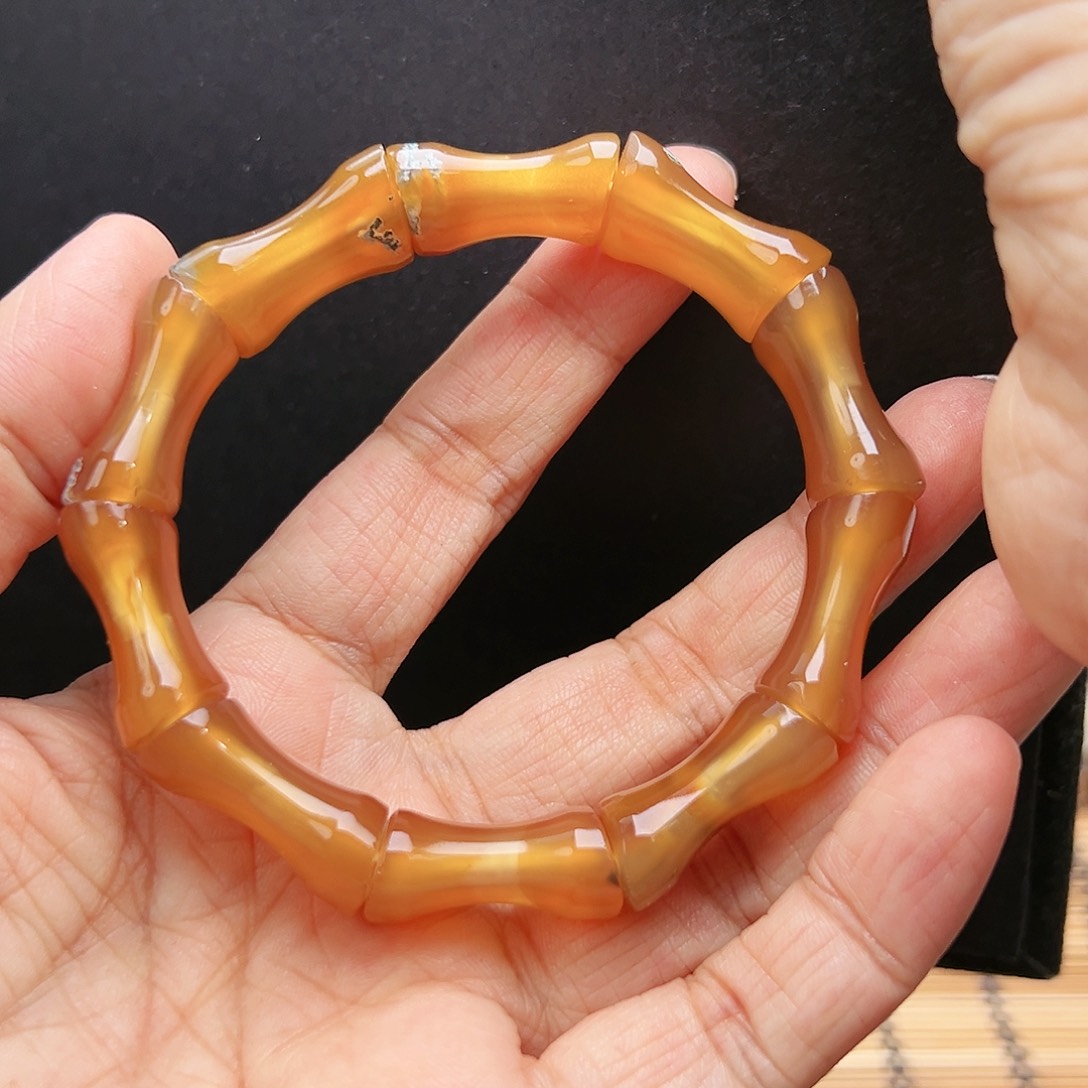 未镶嵌玛瑙/玉髓珠宝半成品