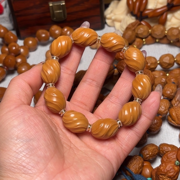 用***6橄榄核手串/手链1.4扭转乾坤