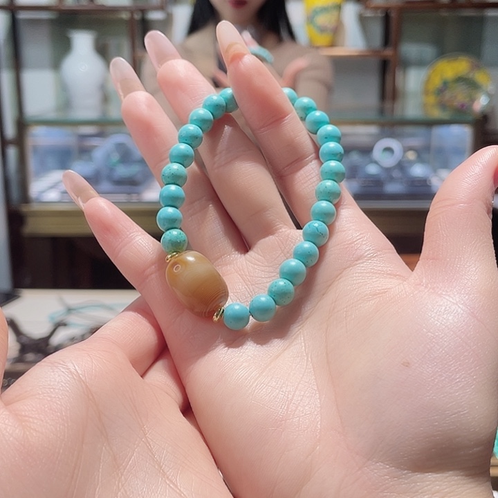 玛瑙/玉髓未镶嵌手链