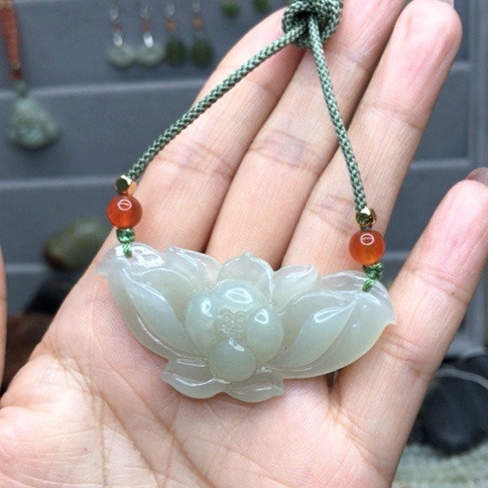 和田玉（青玉）手链未镶嵌