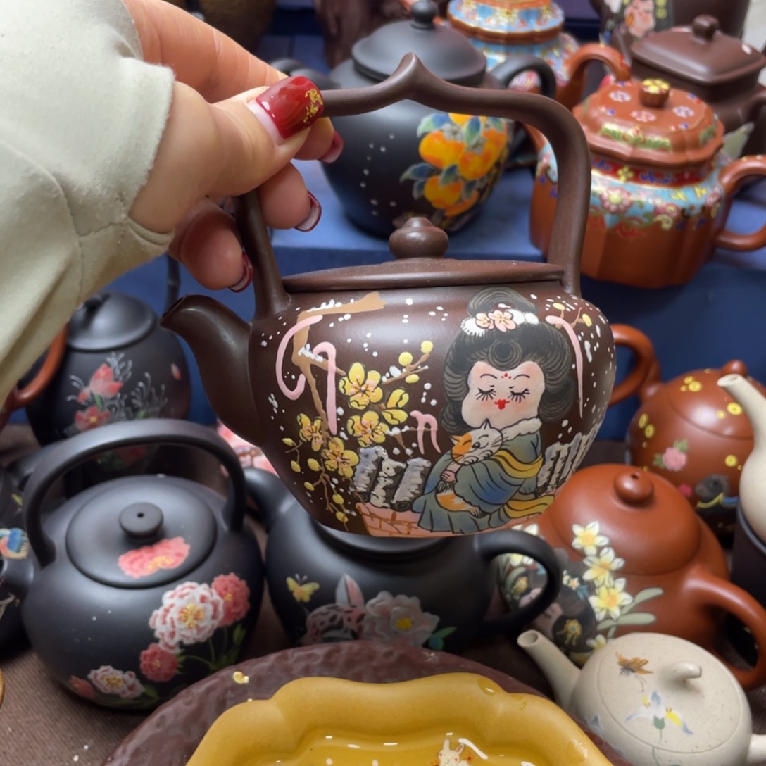 女***子紫砂茶杯紫砂主人杯249cc