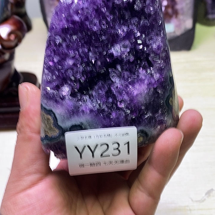 水晶天然水晶家居办公摆件未镶嵌