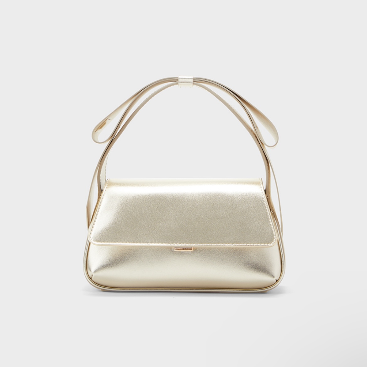 50840566香槟色S女士单肩手提包，默认微瑕