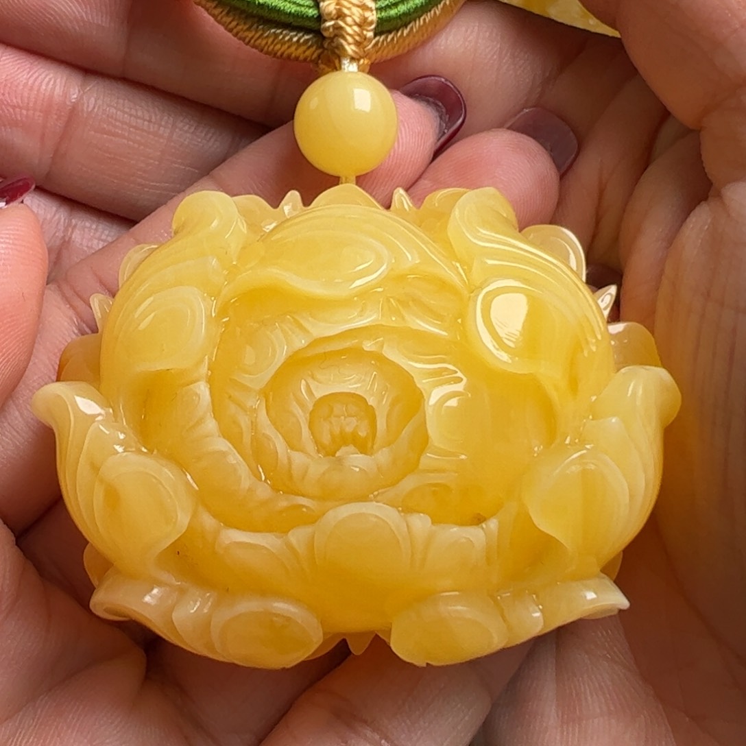 蜜蜡毛衣链未镶嵌无优化