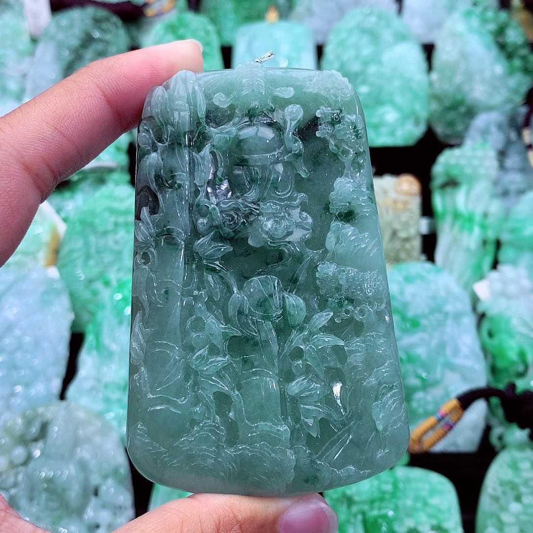 吊坠(不含链)未镶嵌翡翠无***己