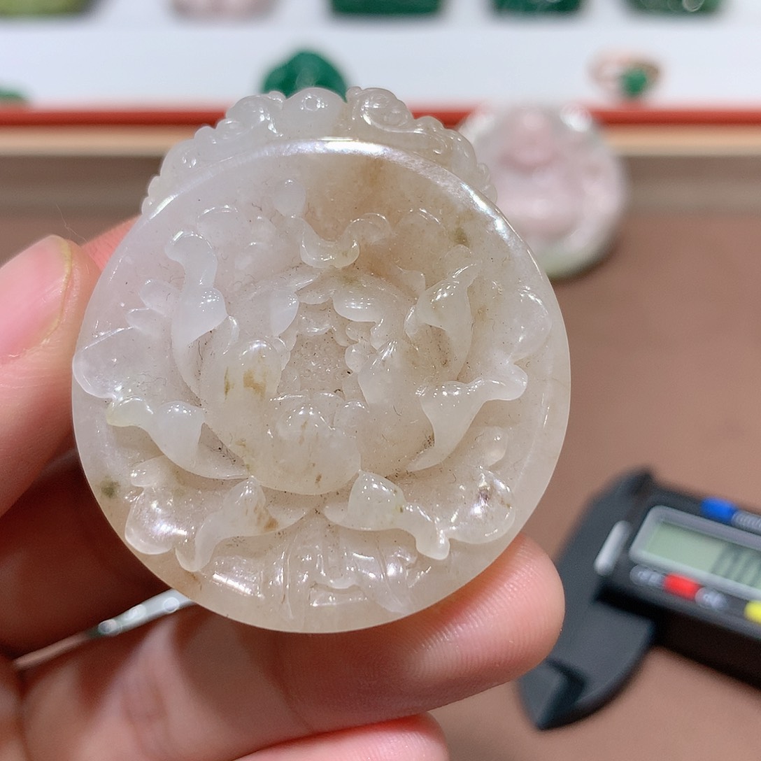 独山玉挂件未镶嵌