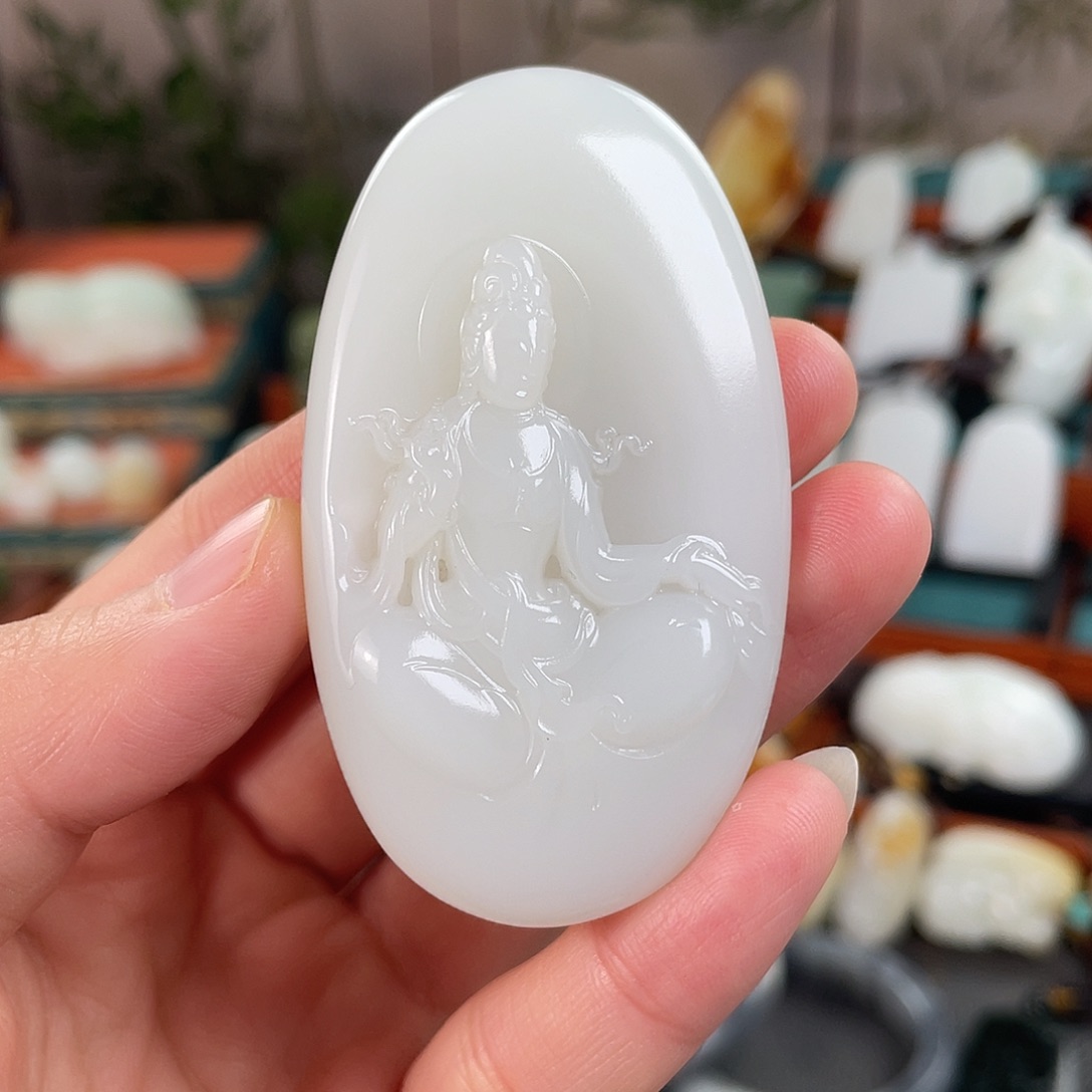 未镶嵌和田玉挂件