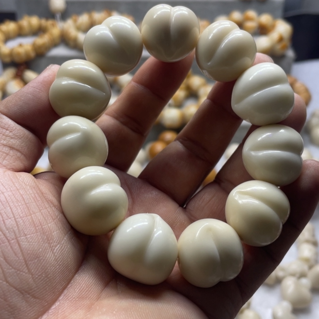 吊坠菩提根/象牙果全品象牙果水蜜桃手串卡22